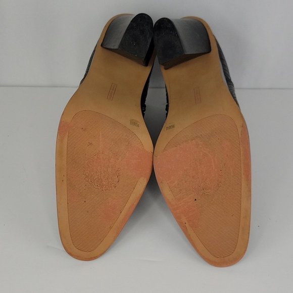 Vince Camuto Jorgetta Ankle Bootie Black Leather Size 9.5 - Picture 11 of 16